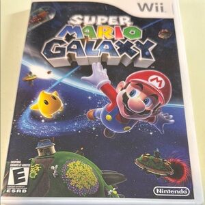 Nintendo Super Mario Galaxy for Wii - Black
